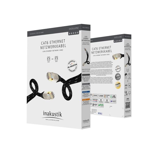 Inakustik - Excellence Network Cable CAT6 - Ethernet Cable