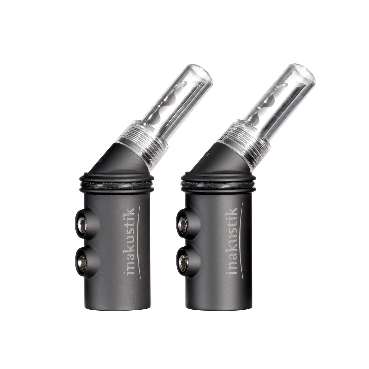 Inakustik - Reference Banana BFA-103-45 Review: 45° Angled Rhodium Banana Plug