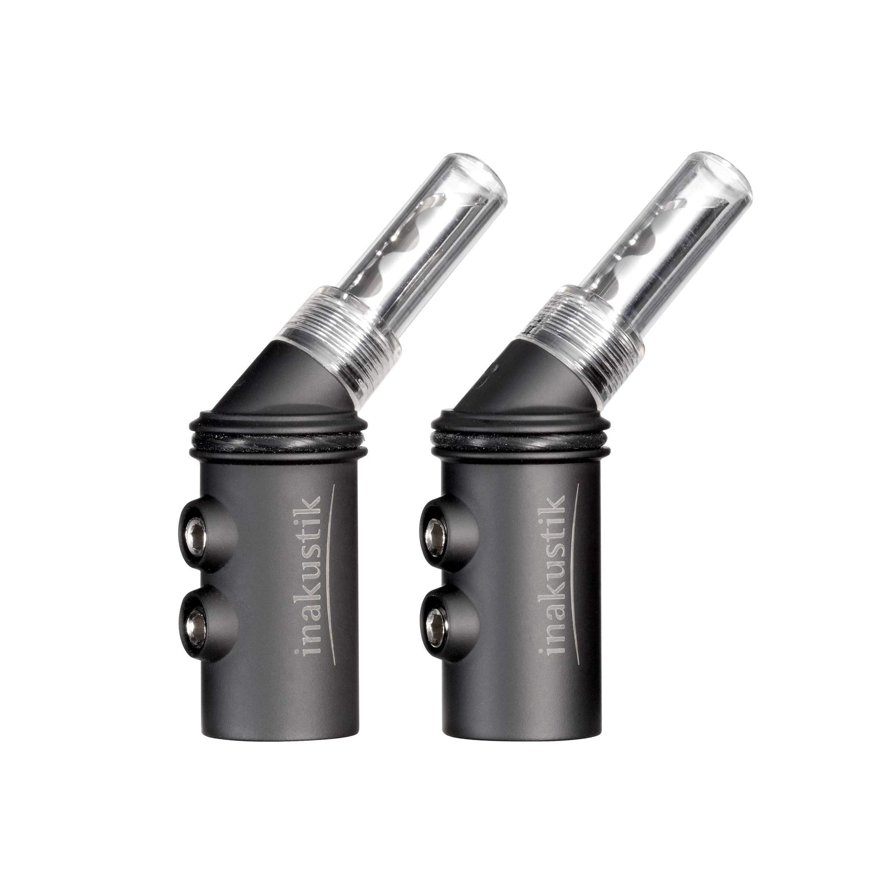 Inakustik - Reference Banana BFA-103-45 Review: 45° Angled Rhodium Banana Plug