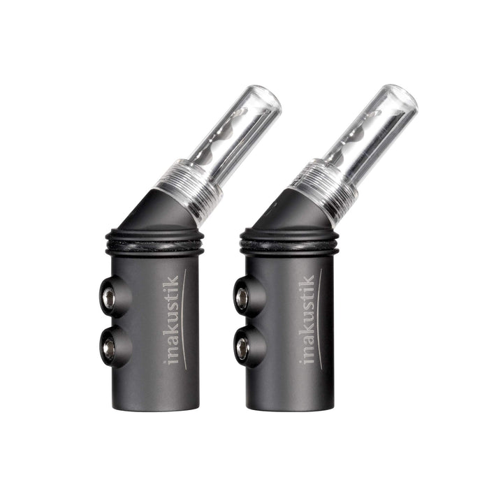 Inakustik - Reference Banana BFA-103-45 Review: 45° Angled Rhodium Banana Plug