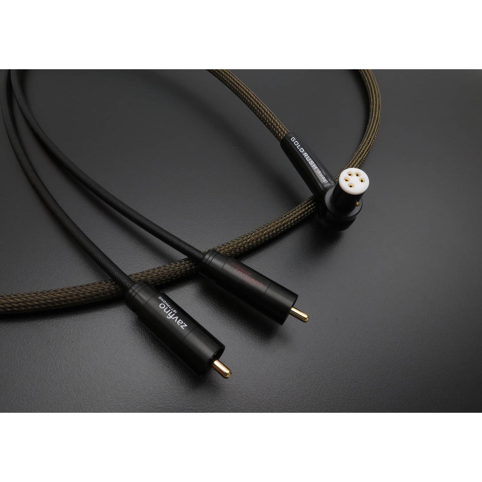 Zavfino Gold Rush Tonearm Cable Review: Elevate Your Vinyl Playback