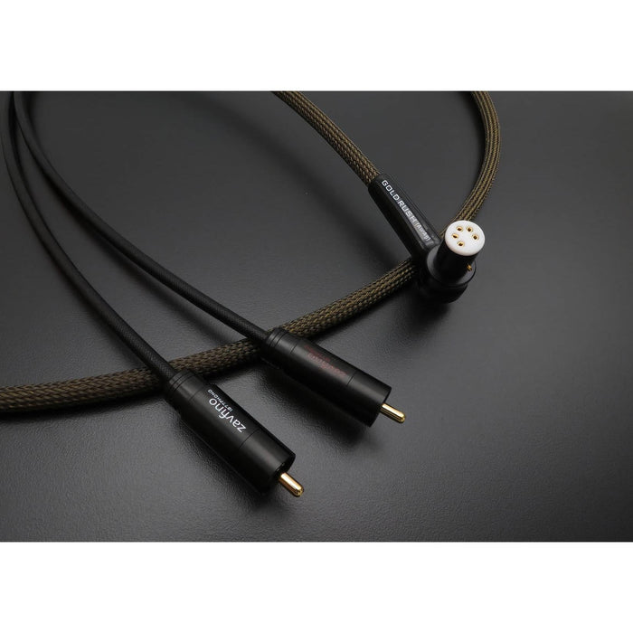 Zavfino Gold Rush Tonearm Cable Review: Elevate Your Vinyl Playback