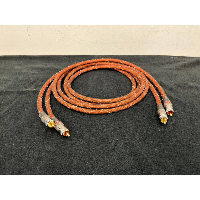 1.5 metre Chosen Audio 2 rca to rca cable pair, pre loved