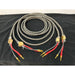 3 Metre Speaker cables with banana plugs Unknown brand, pre loved