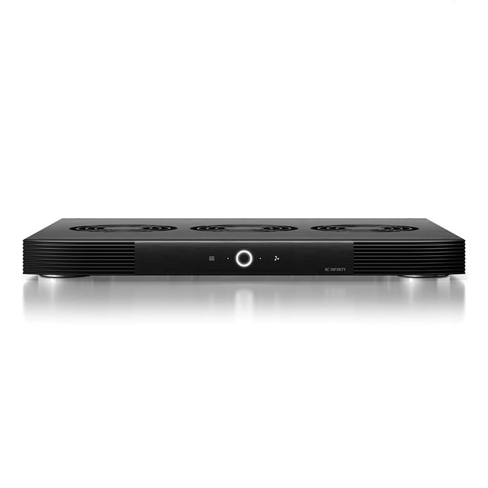 AC Infinity - AIRCOM S9 - AV Receiver Cooling Fan with Thermal Trigger (17" Top Exhaust)