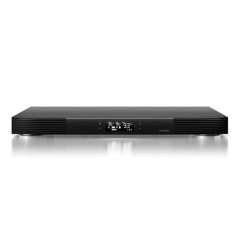 AC Infinity - AIRCOM T8 - AV Receiver Cooling Fan with LCD Temperature Controller (17" Rear Exhaust)