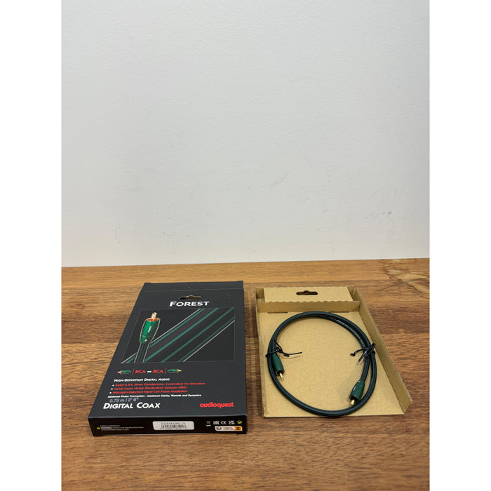 AUDIO QUEST FOREST 0.75 Mtr RCA CABLE - Pre Loved