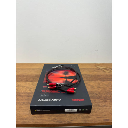 AUDIO QUEST RED RIVER 2 Mtr RCA CABLE - Pre Loved