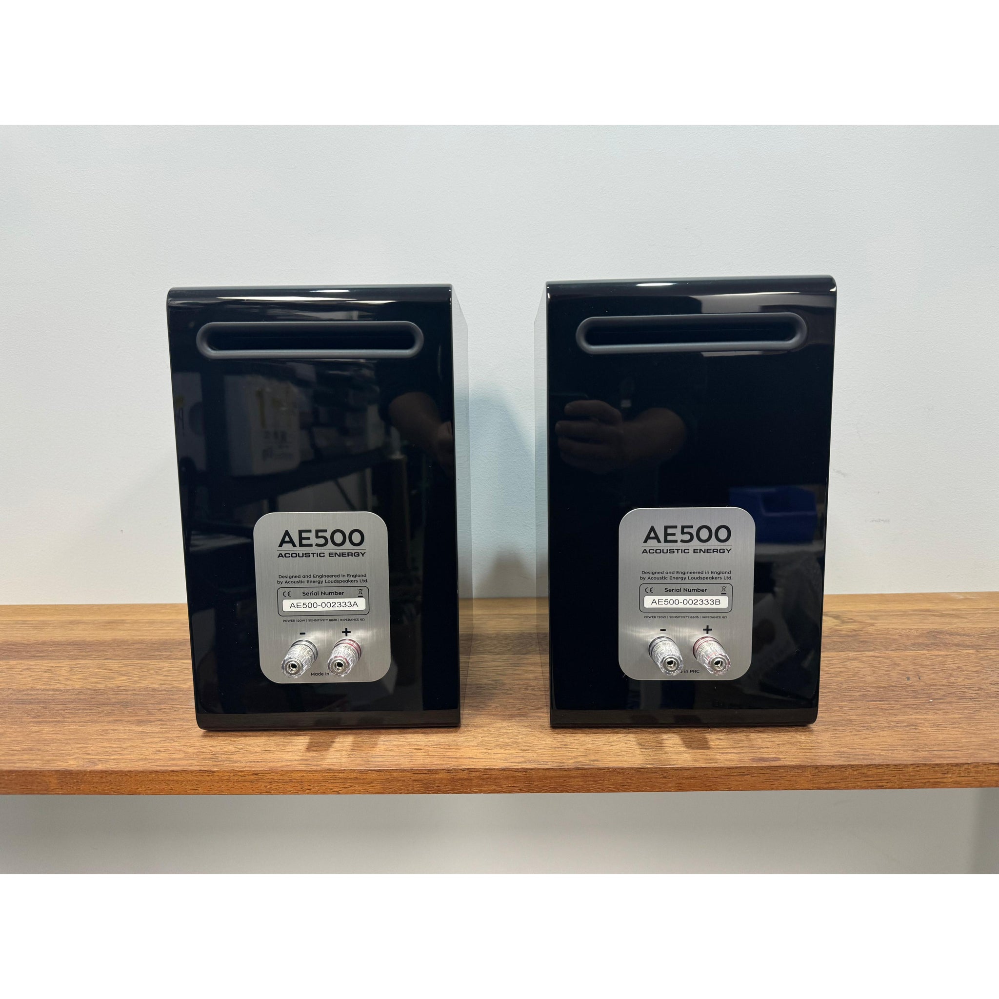 Acoustic Energy AE500 Compact Stand-Mount Loudspeakers- Pre Loved
