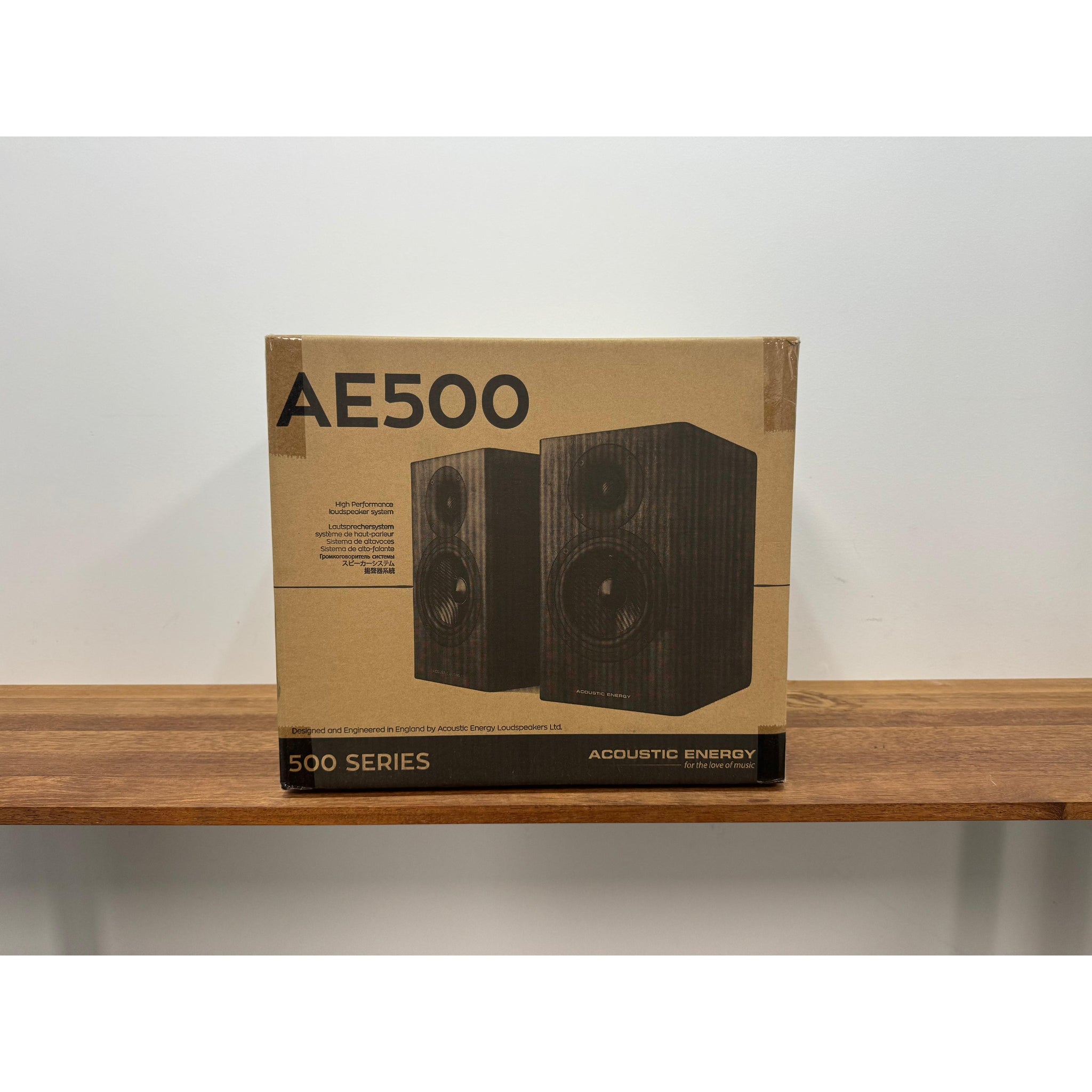Acoustic Energy AE500 Compact Stand-Mount Loudspeakers- Pre Loved