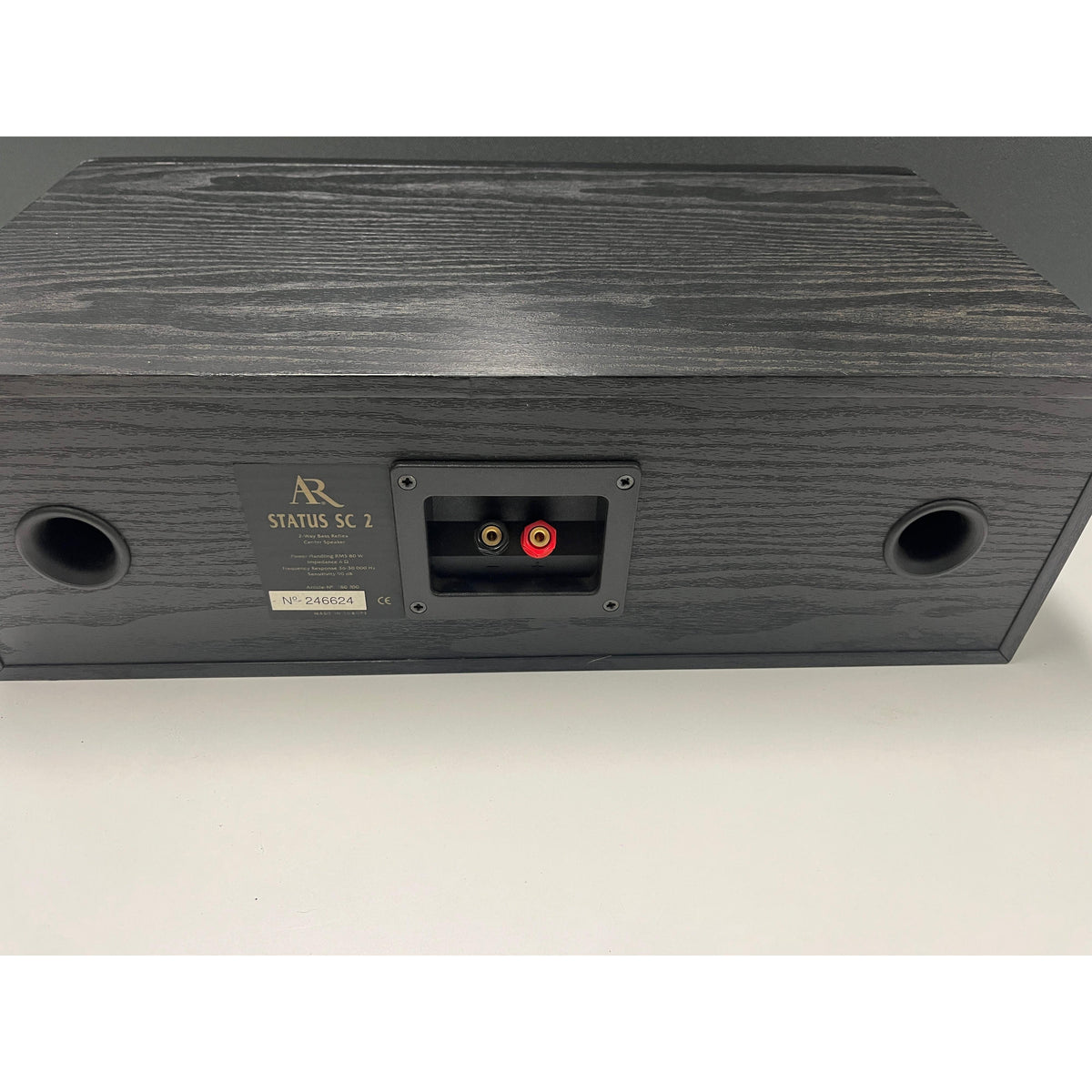 Acoustic Research Status SC2 centre speaker, Black, Pre Loved