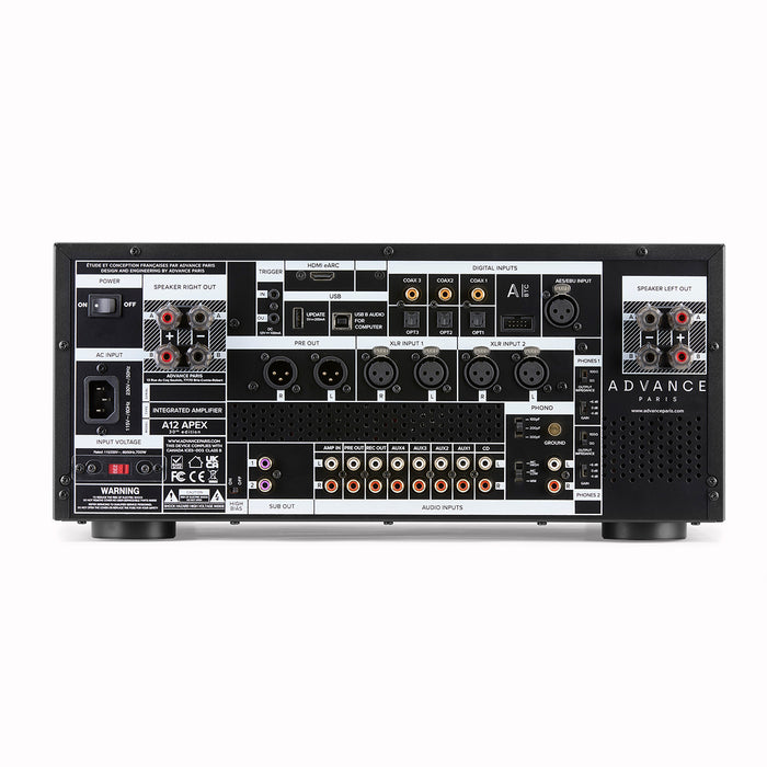 Advance Paris - A12 Apex - Integrated Amplifier (Available for Pre-Order)