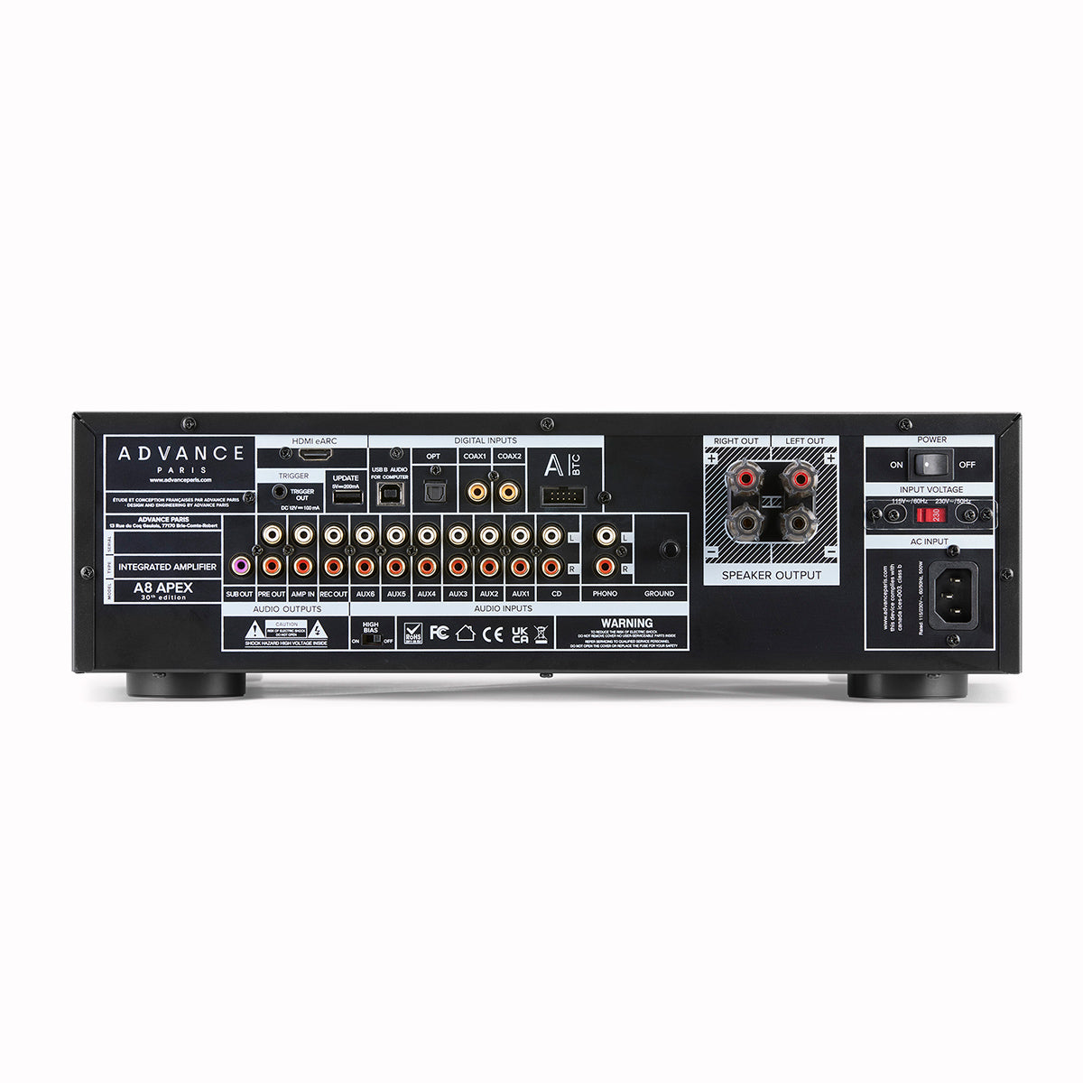 Advance Paris - A8 Apex - Integrated Amplifier (Available for Pre-Order)