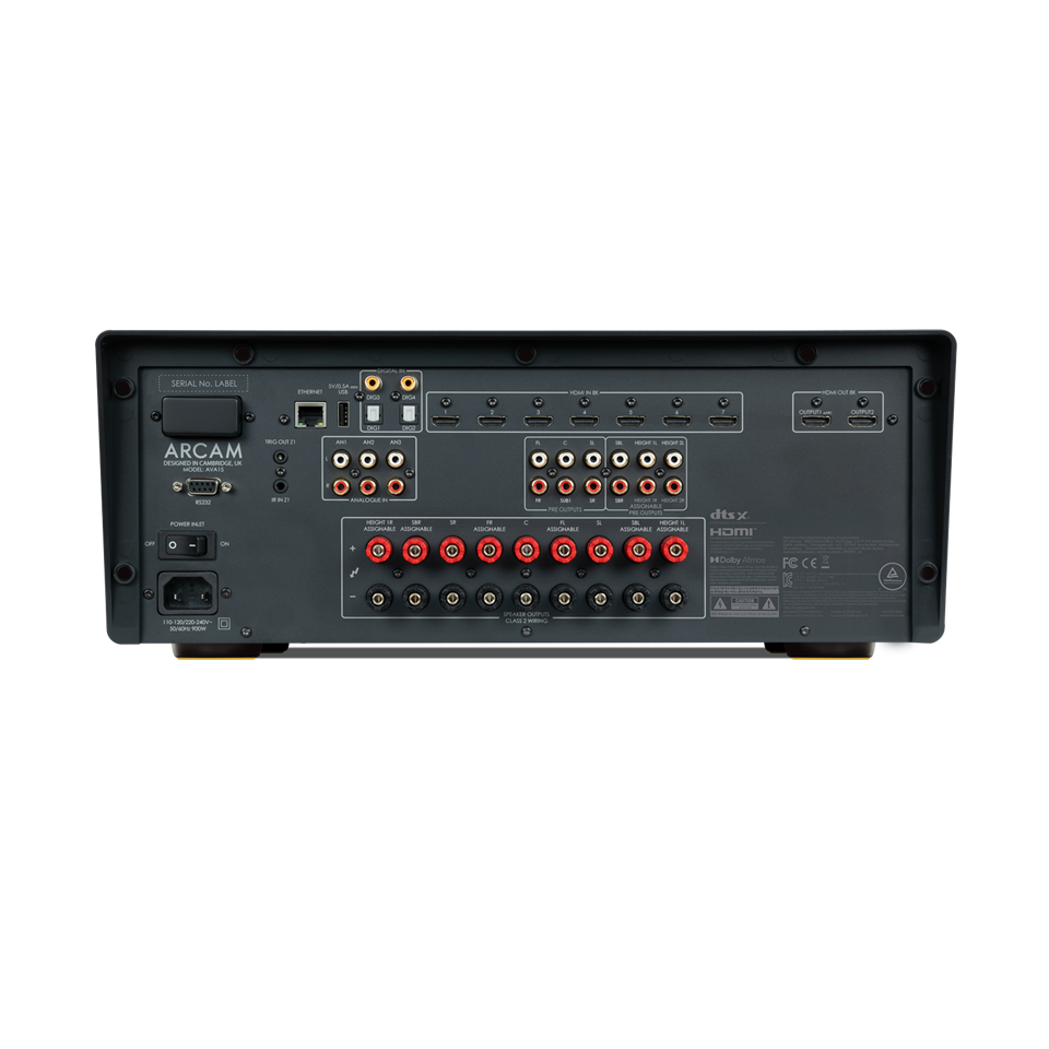 Arcam - AVA15 - 9-Channel Class D AV Amplifier (Available for Pre Order)