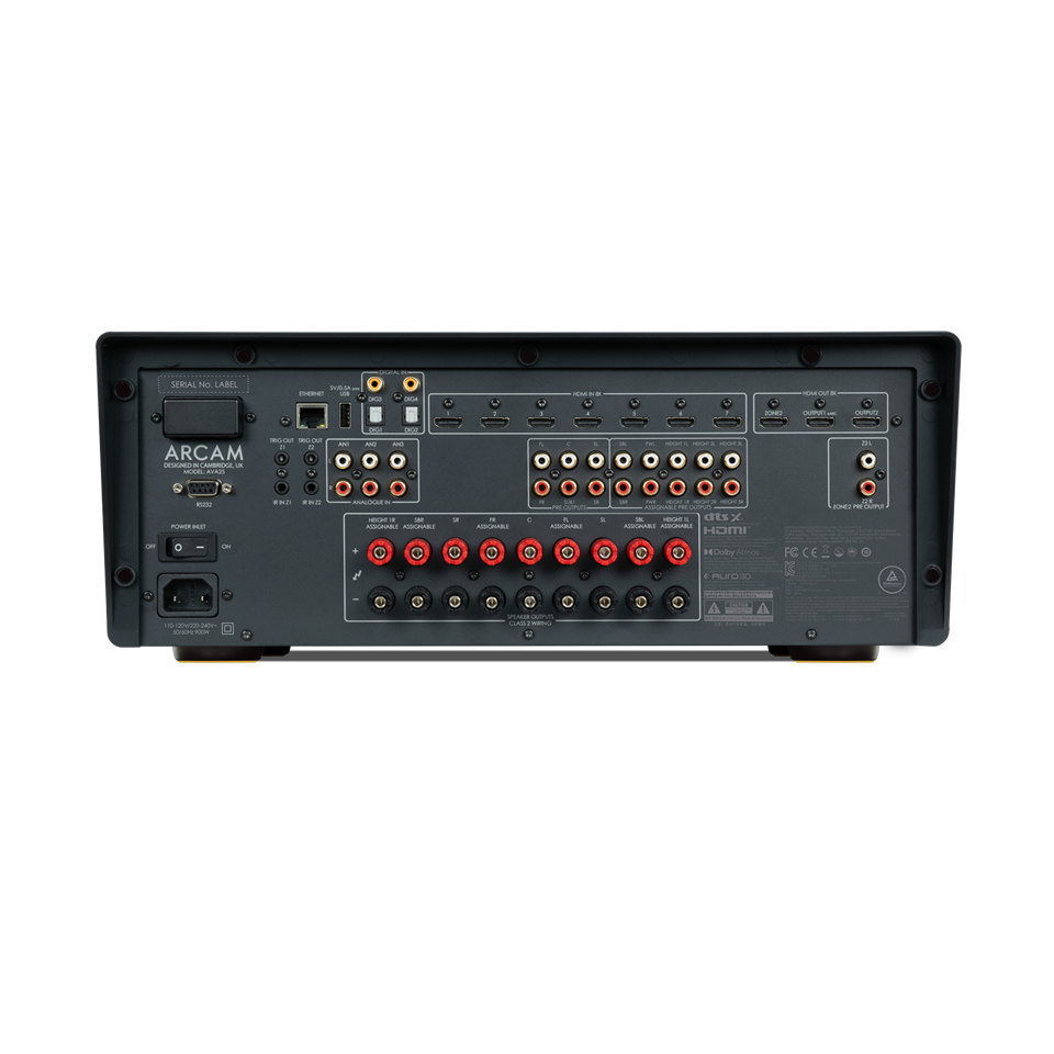 Arcam - AVA25 - 9-Channel Class AB AV Amplifier (Available for Pre Order)