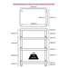 Atacama - Evoque Eco 60/40 Special Edition - HiFi Rack 210mm Shelf Module