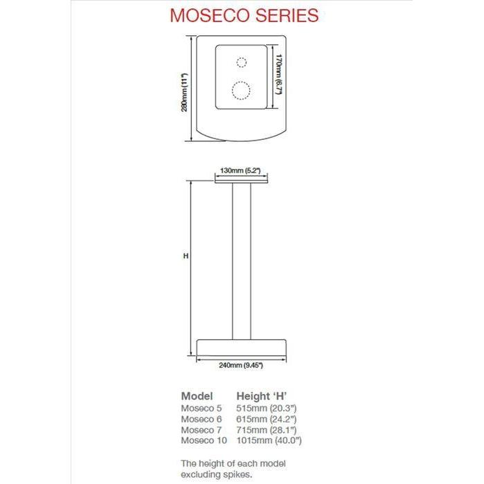 Atacama - Moseco 7 - Speaker Stands