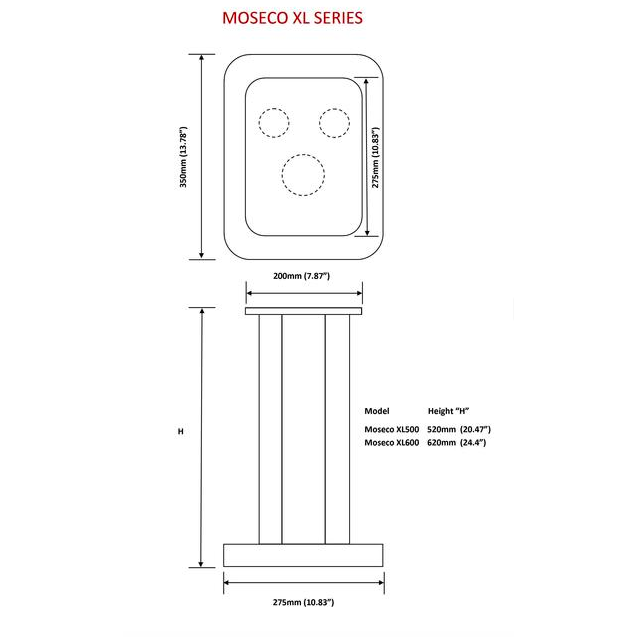 Atacama - Moseco XL - Speaker Stands