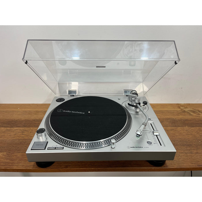 Audio-Technica AT-LP120XUSB Direct Drive Turntable Silver - Pre Loved