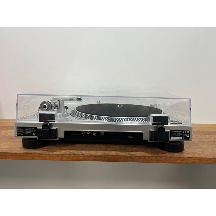 Audio-Technica AT-LP120XUSB Direct Drive Turntable Silver - Pre Loved