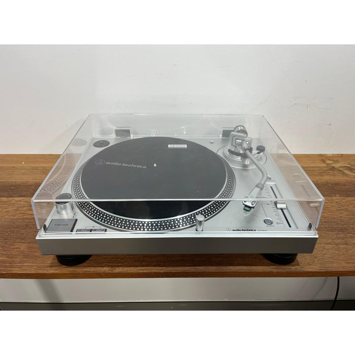 Audio-Technica AT-LP120XUSB Direct Drive Turntable Silver - Pre Loved