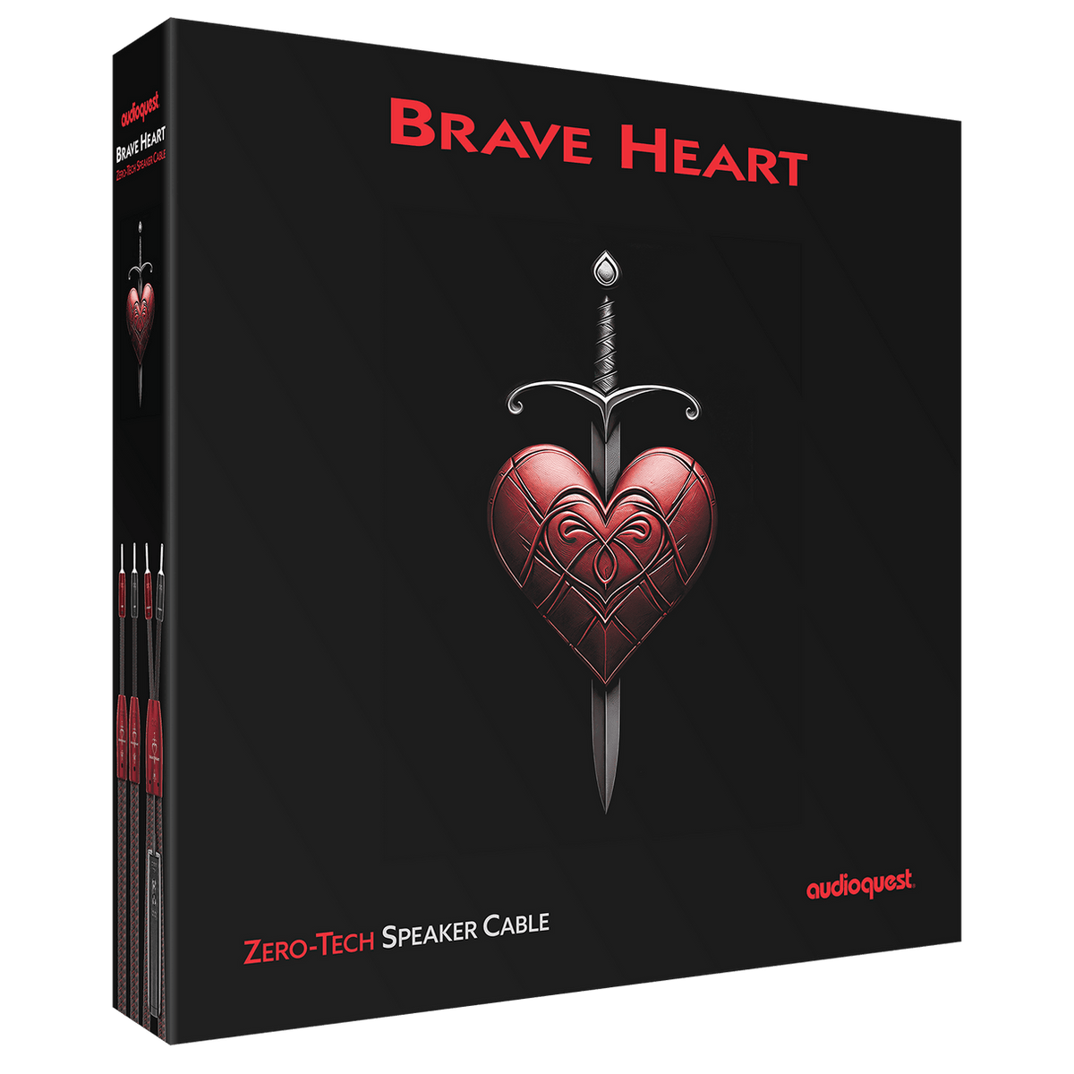 AudioQuest - Brave Heart - ZERO-Tech Speaker Cable
