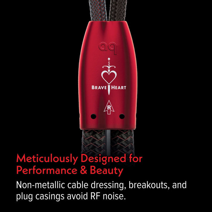 AudioQuest - Brave Heart - ZERO-Tech Speaker Cable