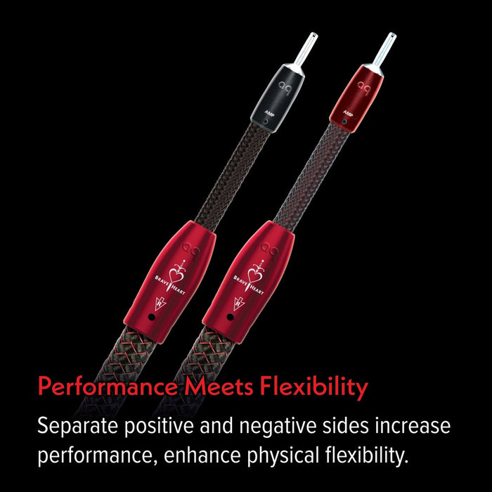 AudioQuest - Brave Heart - ZERO-Tech Speaker Cable