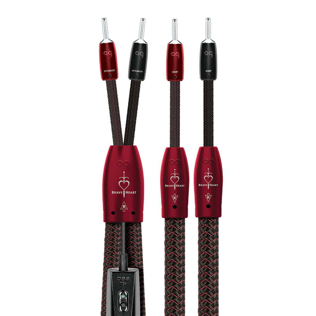 AudioQuest - Brave Heart - ZERO-Tech Speaker Cable — The Audio Tailor