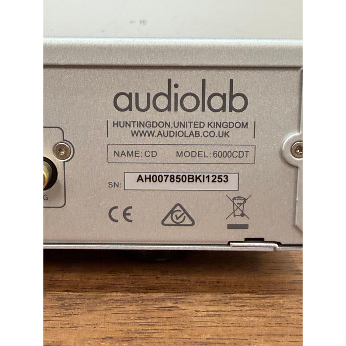 Audiolab 6000CDT in Silver - Pre Loved