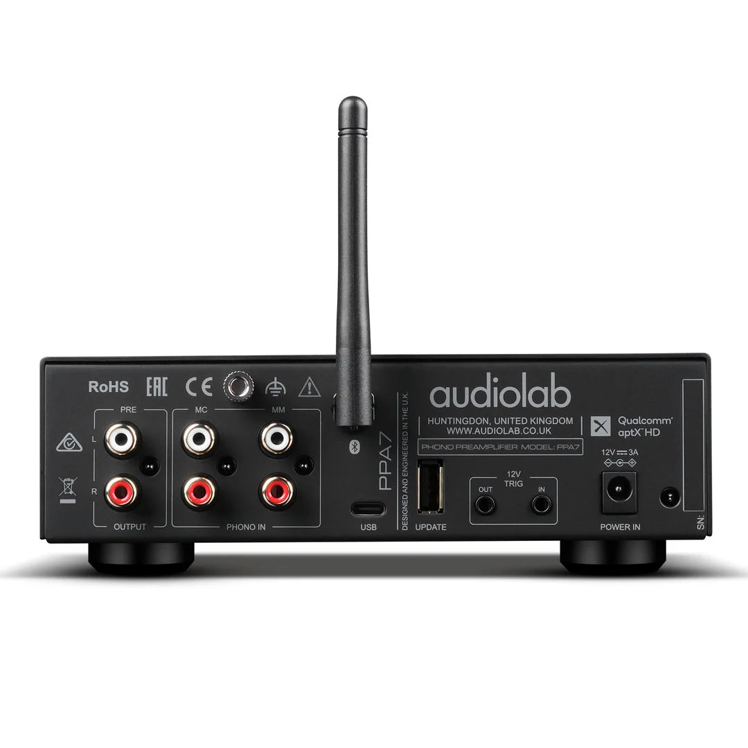 Audiolab - PPA7 Phono Preamplifier — MM/MC, Headphone Amp, Bluetooth & USB Recording