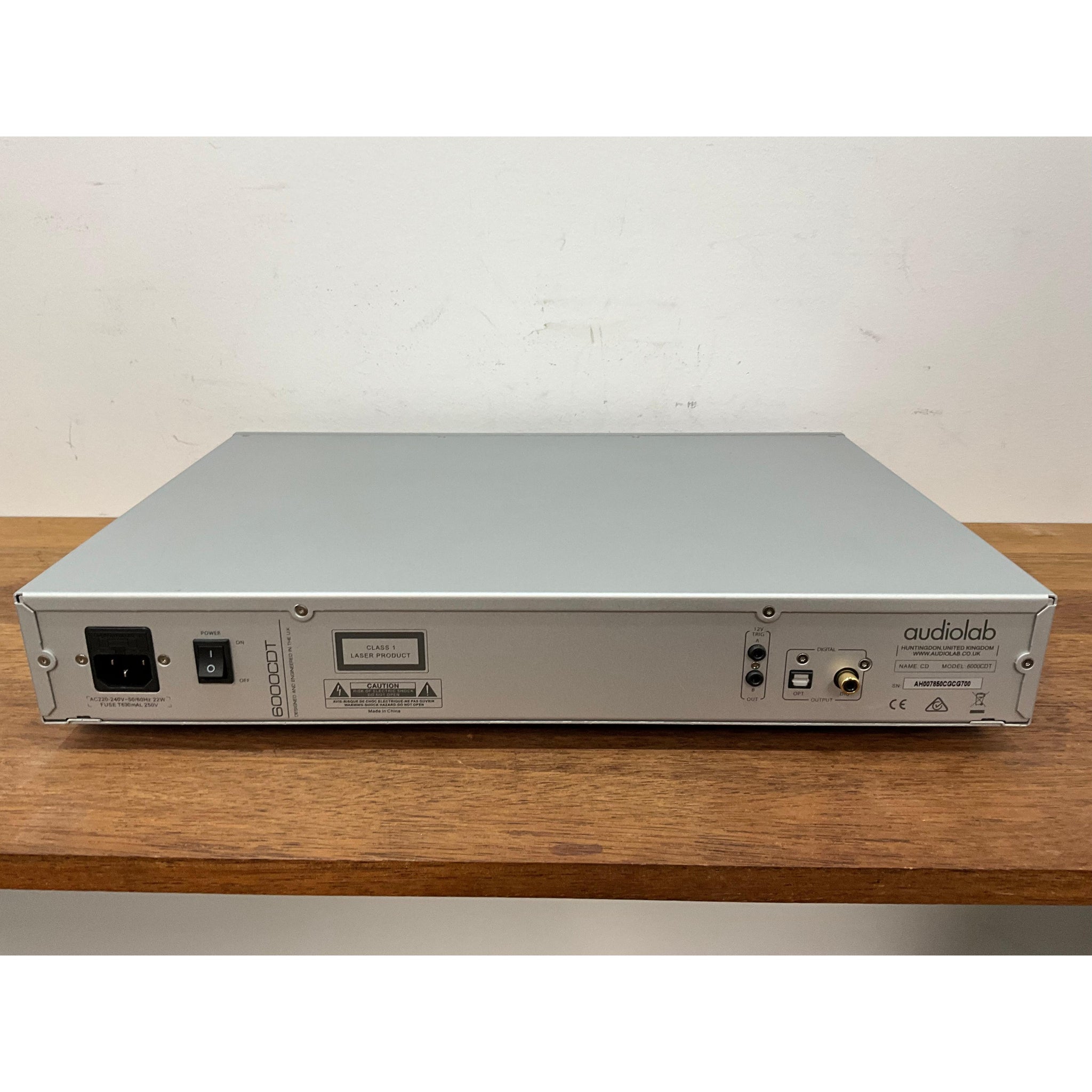 Audiolabs 6000CDT CD Transport - silver, great condition, preloved