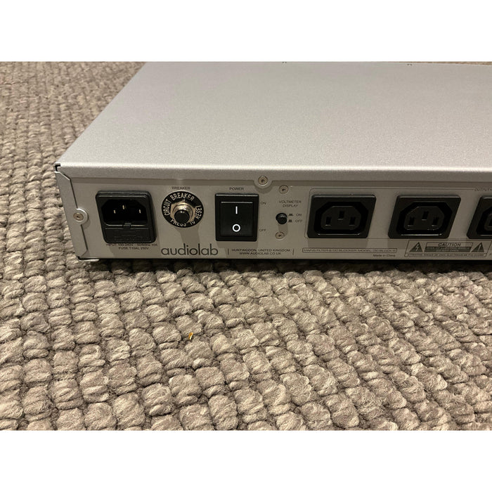 Audiolabs DC Block 6, mains filter and direct current blocker, silver, current model, pre loved