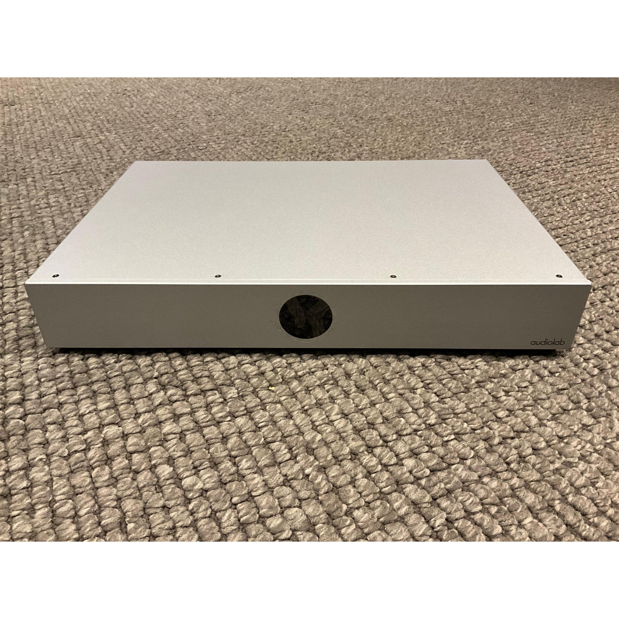 Audiolabs DC Block 6, mains filter and direct current blocker, silver, current model, pre loved