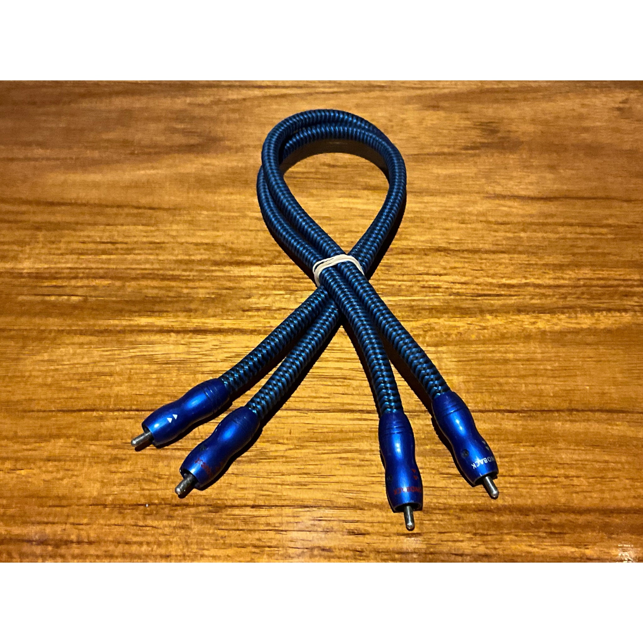 Audioquest Diamondback RCA Cables 1/2 metre, pre loved