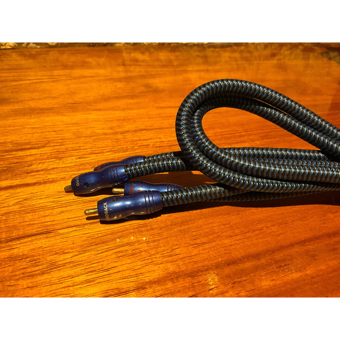 Audioquest Diamondback RCA cables 1 metre pair, Pre Loved