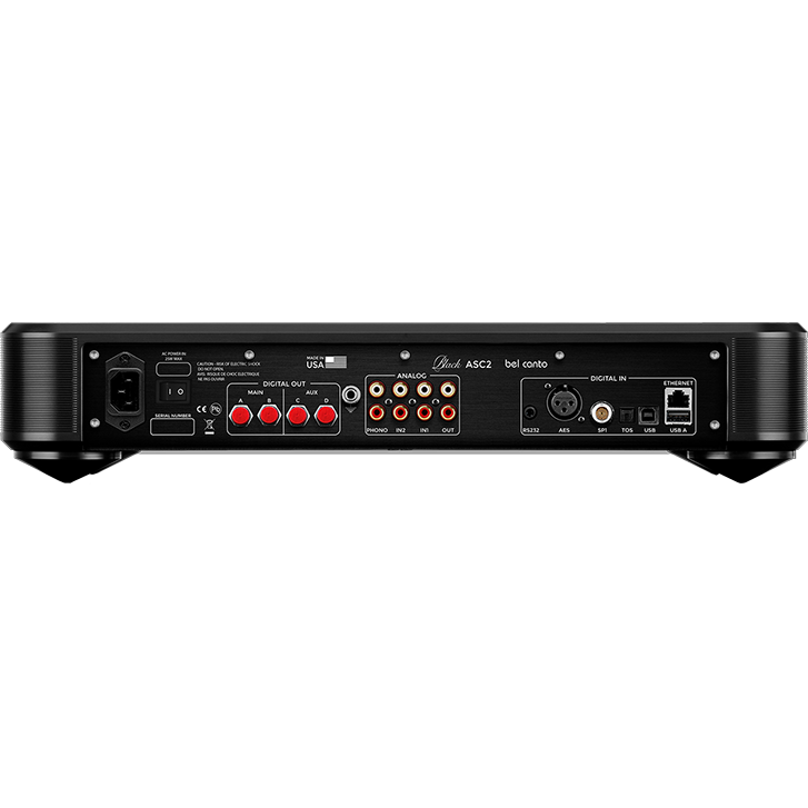 Bel Canto - BLACK The System - Asynchronous System Controller & Mono DAC Power Amplifiers
