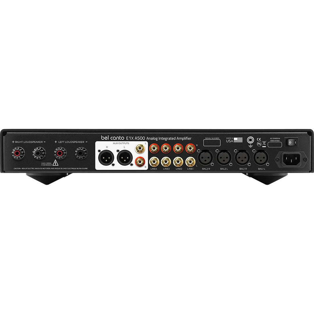 Bel Canto - E1X A500 - Analogue Integrated Amplifier