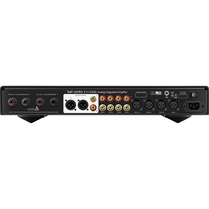 Bel Canto - E1X A500 - Analogue Integrated Amplifier