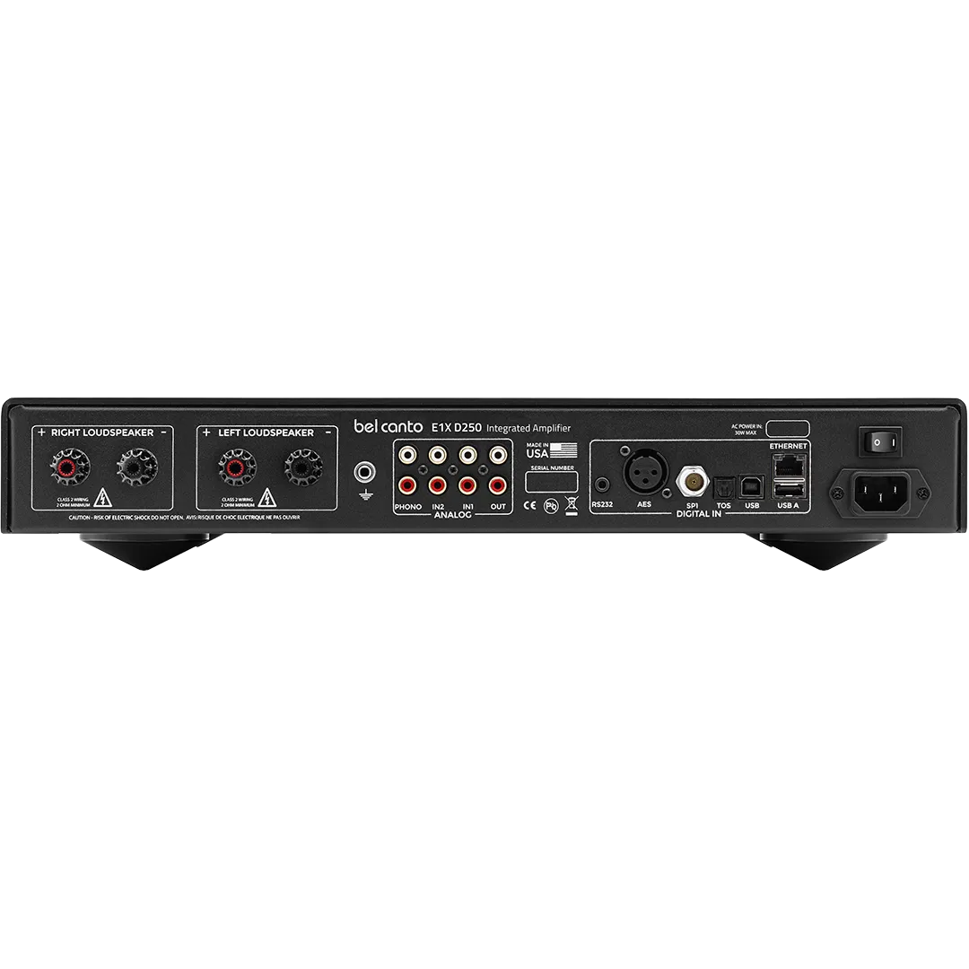 Bel Canto - E1X D250 - DAC / Control Integrated Amplifier