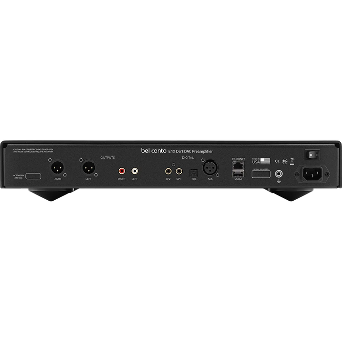 Bel Canto - E1X DS1 - Streaming DAC / Control Preamplifier