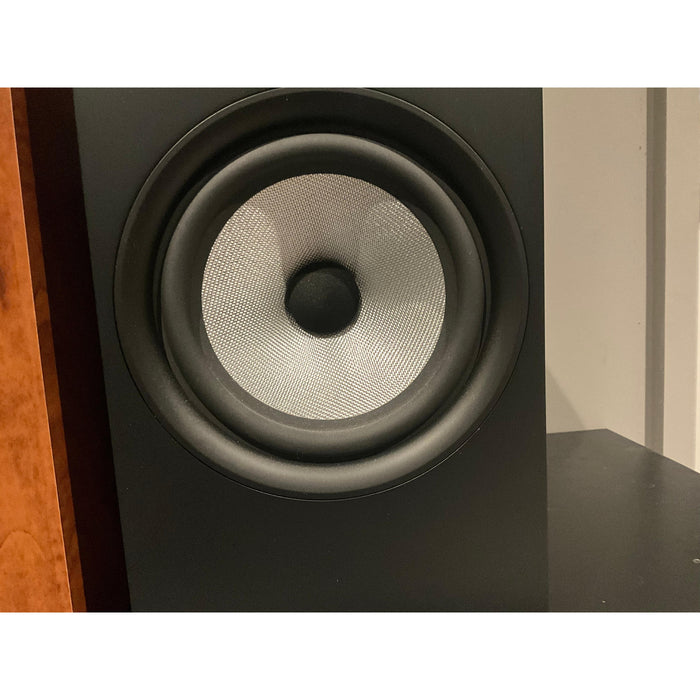 Bowers and Wilkins 606 S2 Anniverary Edition bookshelf speakers in cherry finish, Pre loved