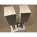 Bowers and Wilkins 706 s2 bookshelf speakers and stands white, pre loved