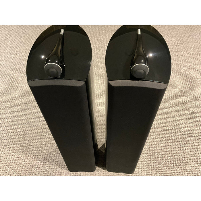 Bowers and Wilkins 804 D2 Diamond series Tower Speakers, gloss black, Pre Loved