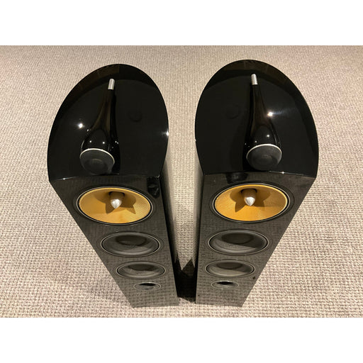 Bowers and Wilkins 804 D2 Diamond series Tower Speakers, gloss black, Pre Loved