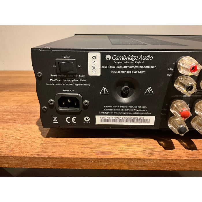 Cambridge Audio Azur 840A Integrated Amplifier, Pre Loved