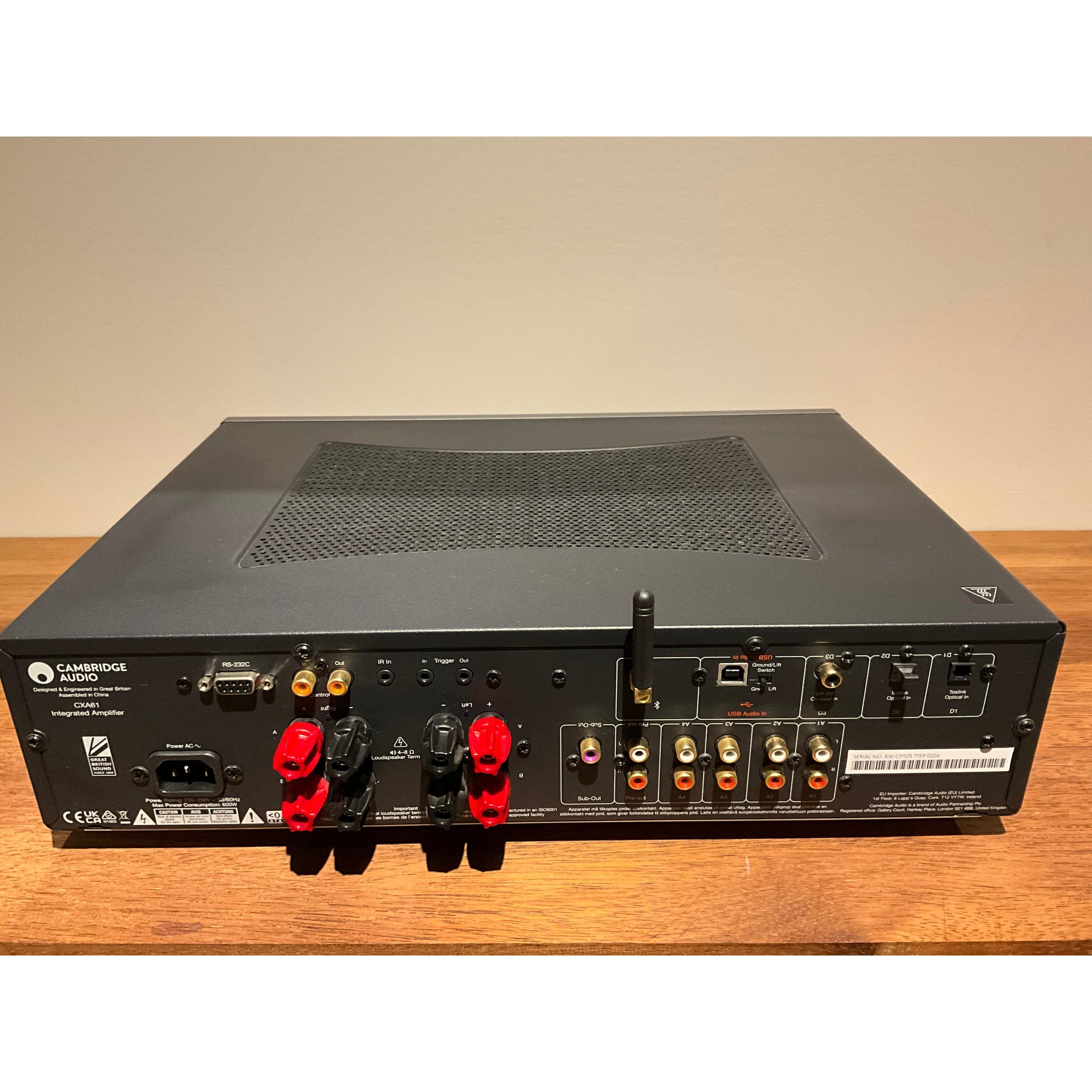 Cambridge Audio CXA 61 series 2, Integrated Amplifier, Pre loved