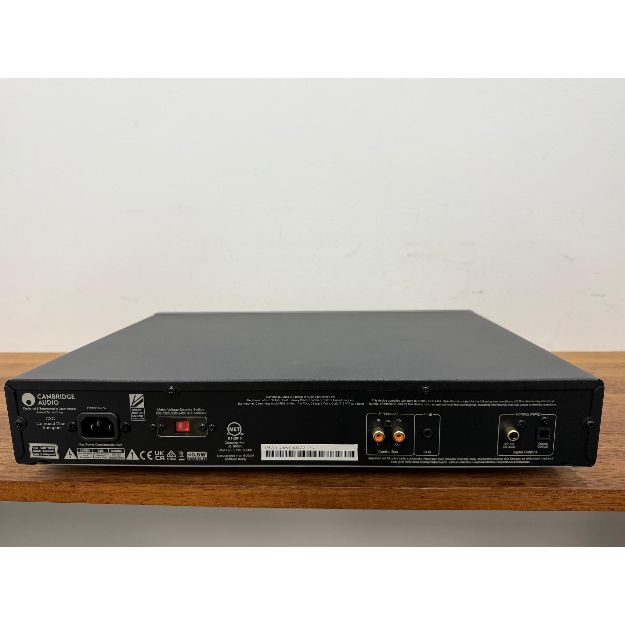 Cambridge Audio CXC CD transport silver grey finish pre loved
