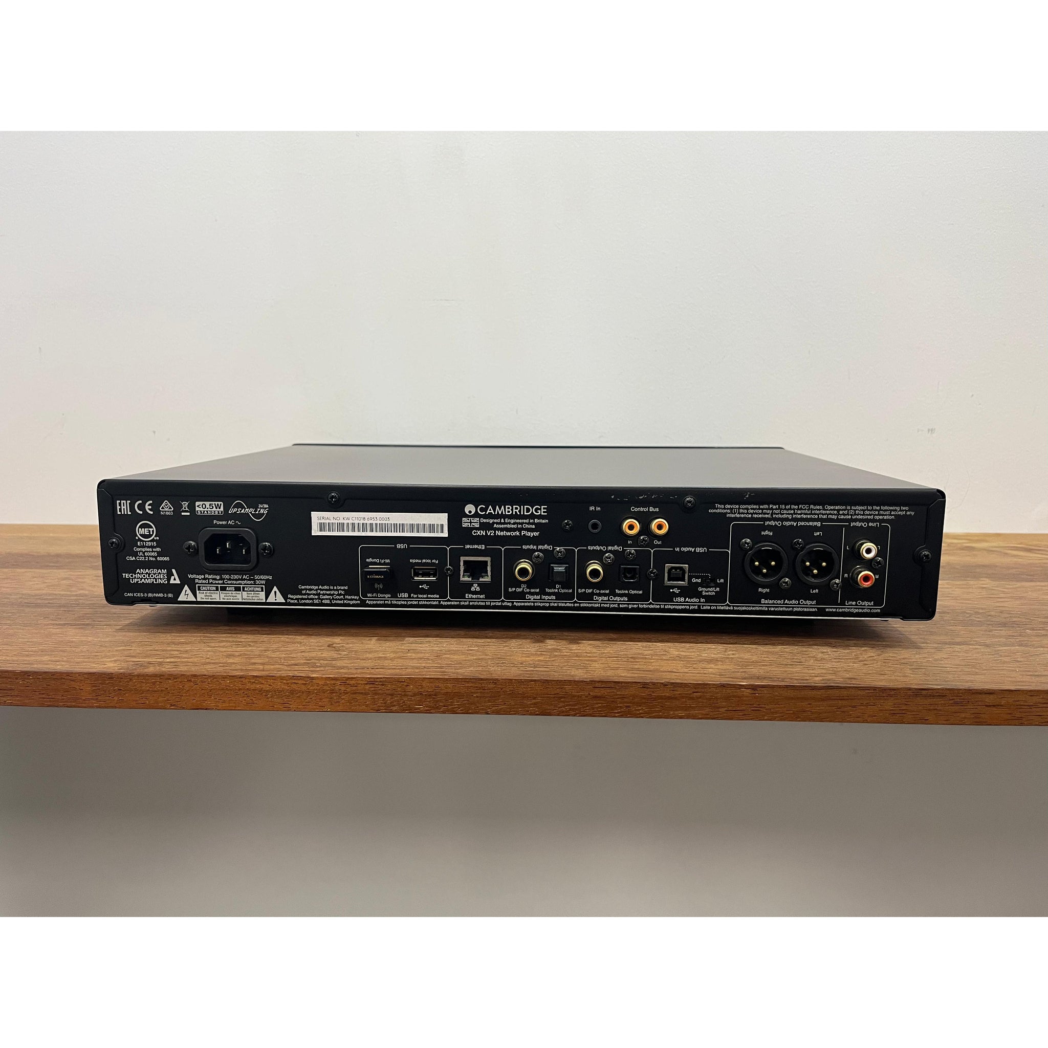 Cambridge Audio CXN V2 Network Audio Streamer & DAC - Pre-Loved