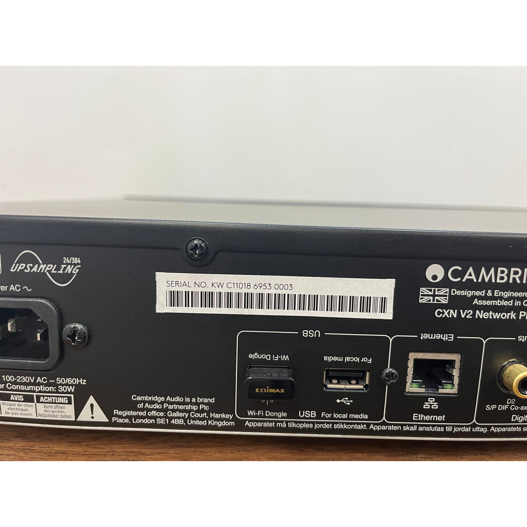 Cambridge Audio CXN V2 Network Audio Streamer & DAC - Pre-Loved